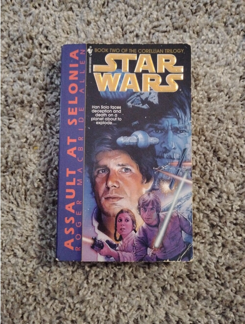 Star Wars: Assault at Selonia Mass Market Paperback – Book 2 Corellian Trilogy